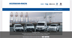 Desktop Screenshot of heermann-nutzfahrzeuge.de